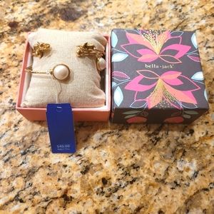 Bella Jack bracelet with pearl and gold features